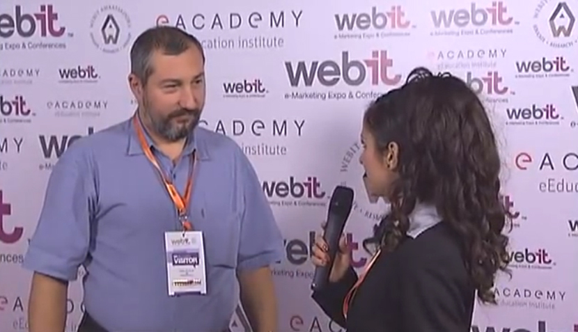 Calin Rotarus, ARBOinteractive at Webit Congress 2010