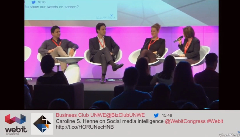 Social by DNA - Discussion Panel moderated by Maria Gergova, Webit CEE Digital Summit 2014