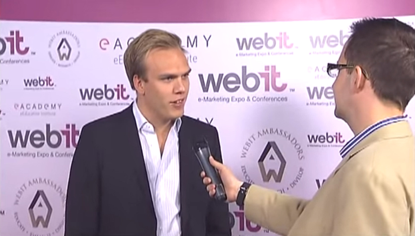 Marcus Hartwall, Nova TV at Webit Congress 2010